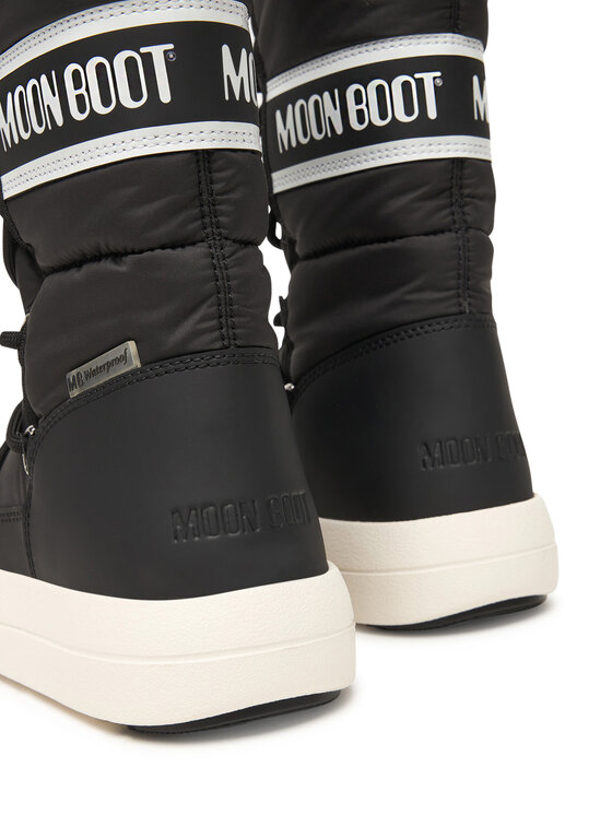 Moon Boot Снігоходи Moon Boot Jr Park Tube Lace wp 80D3440130 S Чорний