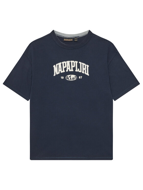Napapijri Napapijri Футболка S-Inot NP0A891F D Cиній Regular Fit