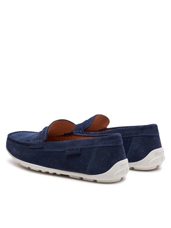 Geox Mokasinke Geox J New Fast Boy J826CA 00022 C4211 D Tamnoplava