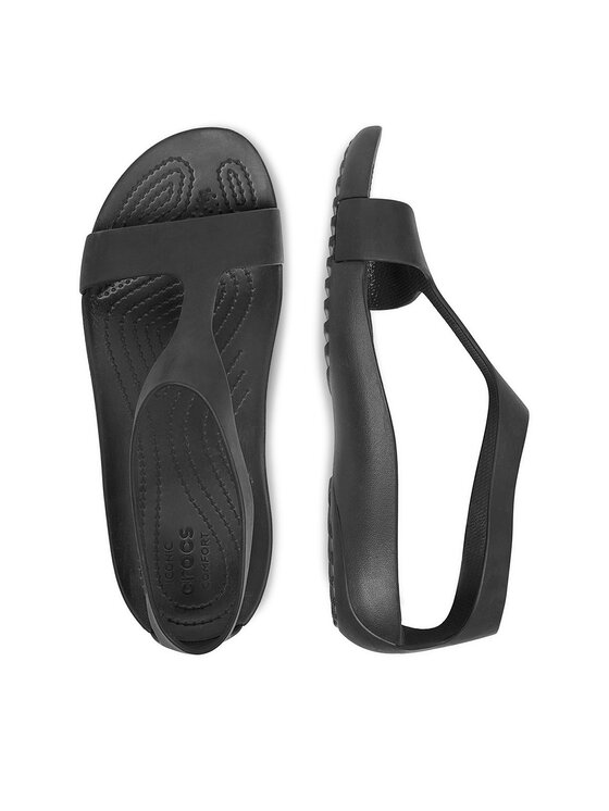 Crocs Basutės Crocs SERENA FLIP 205468-060 Juoda