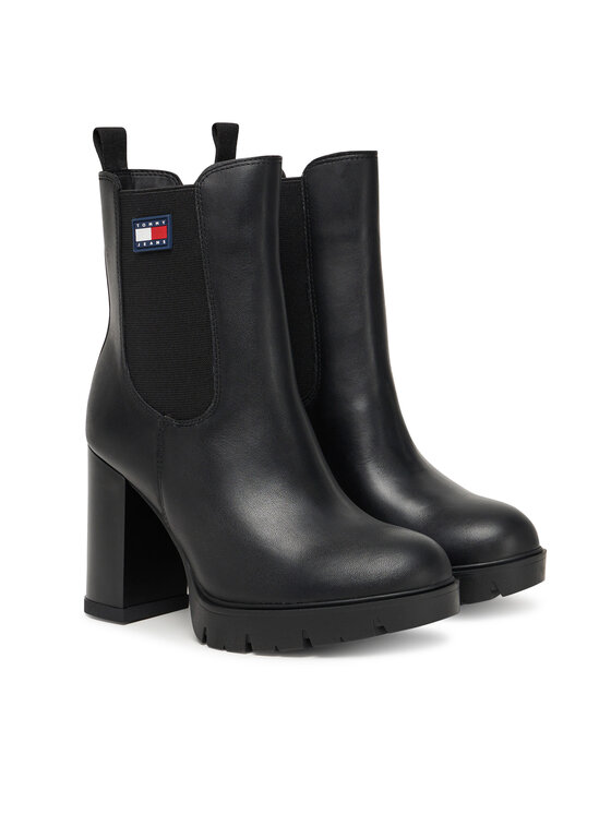 Tommy Jeans Stivaletti Tommy Jeans Tjw EN0EN02831 Nero