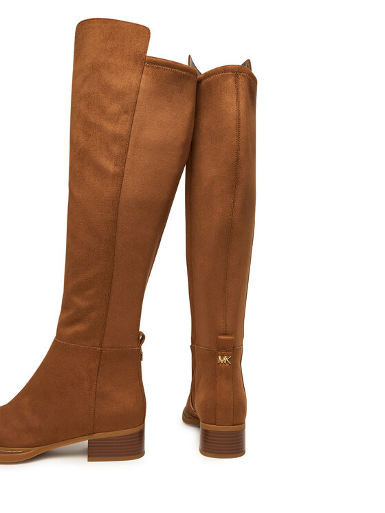 MICHAEL Michael Kors Cizme lungi muschetar MICHAEL Michael Kors Lex 40F5LXMB5S Maro