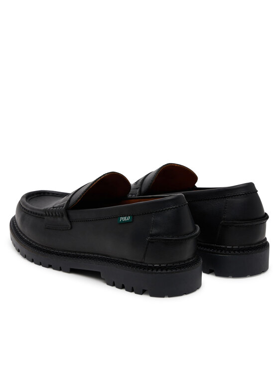 Polo Ralph Lauren Μοκασίνια Polo Ralph Lauren Jett Lug-Sole 803961420001 Μαύρο