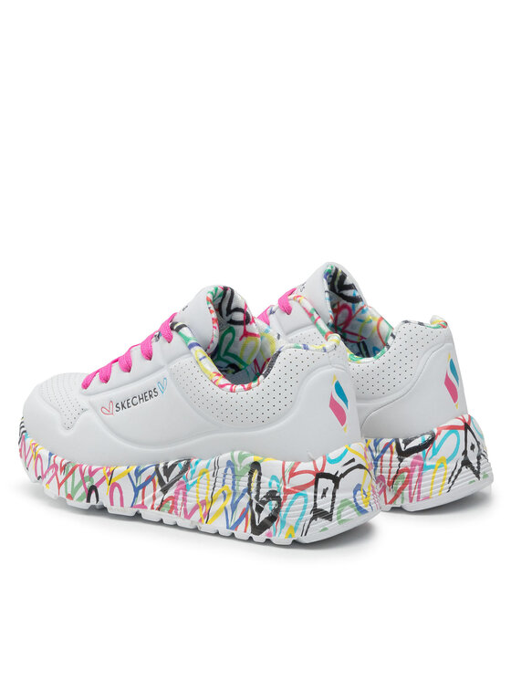 Skechers Снікерcи Skechers Lovely Luv 314976L/WMLT Білий