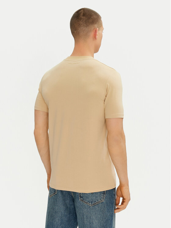 KARL LAGERFELD KARL LAGERFELD Póló 755750 552221 Bézs Regular Fit