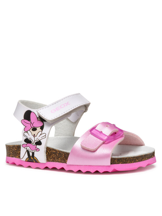 Geox Basutės Geox B Sandal Chalki B552RC 054AJ C0406 M Balta