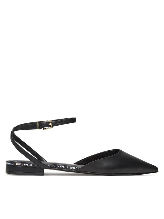 Just Cavalli Baleríny Just Cavalli 78RA3S72 ZPA33 Čierna