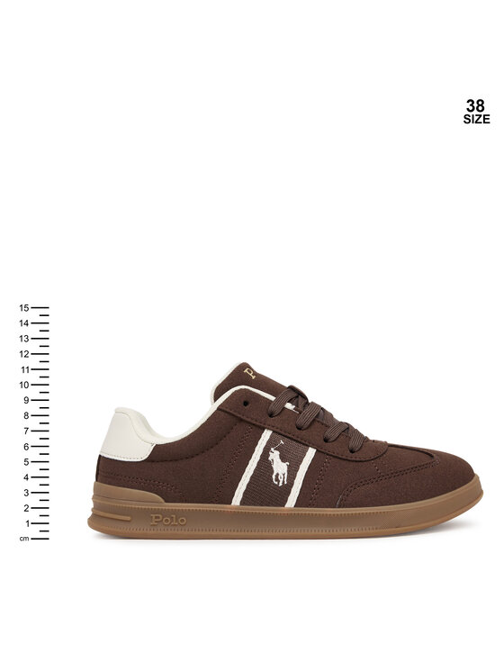 Polo Ralph Lauren Сникърси Polo Ralph Lauren Heritage Court III T-Toe RL03353201 Кафяв
