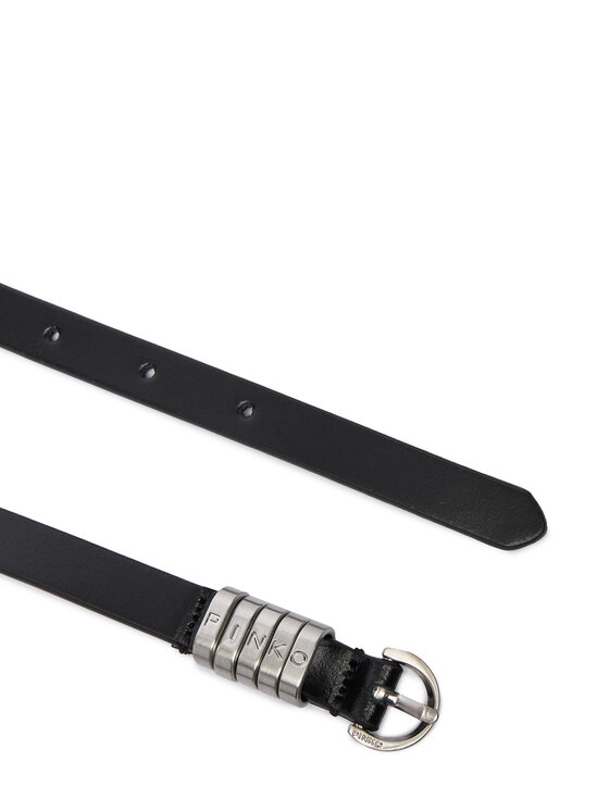 PINKO Moteriškas Diržas PINKO Saddle Belt H1,2 20252 PLT01 105479.A1AC Juoda