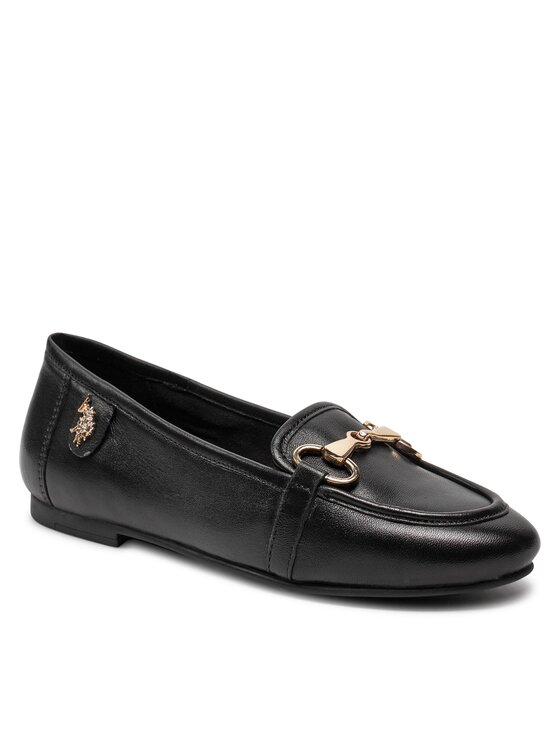 U.S. Polo Assn. Мокасини U.S. Polo Assn. Chery001A Lth Чорний