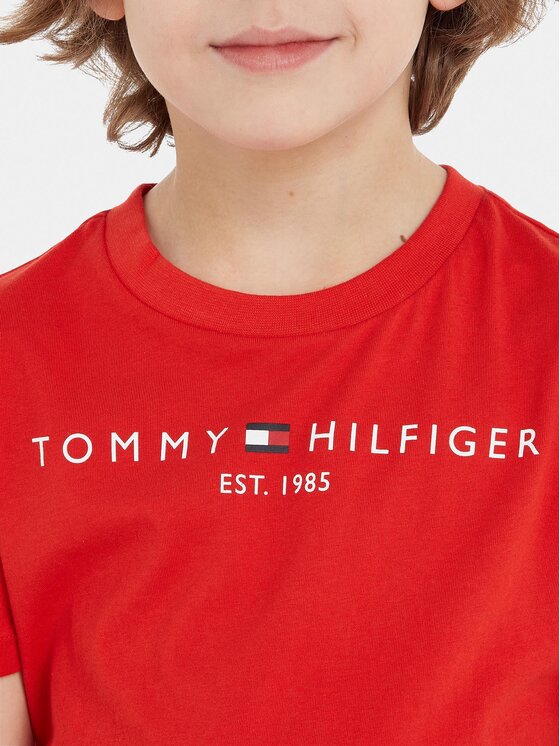 Tommy Hilfiger Tommy Hilfiger T-shirt Essential KS0KS00210 S Rosso Regular Fit