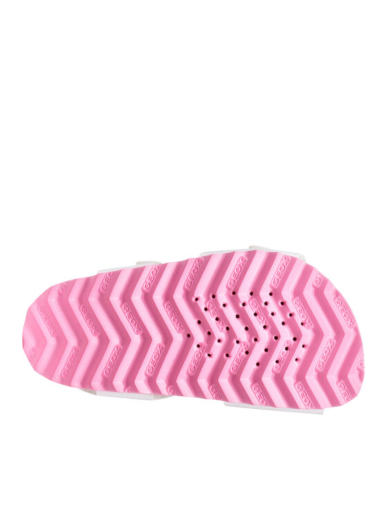 Geox Sandały Geox B Sandal Chalki Girl B652RA 000BC C0406 S Biały