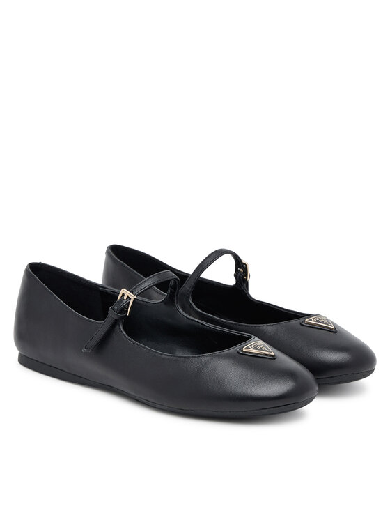 Guess Балетки Guess FLTKLD LEA02 Чорний