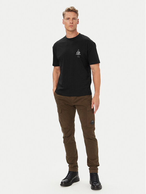 C.P. Company C.P. Company Camiseta 21CMTS166A005100W Negro Regular Fit