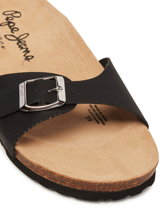 Pepe Jeans Чехли Pepe Jeans PLS90616 Черен