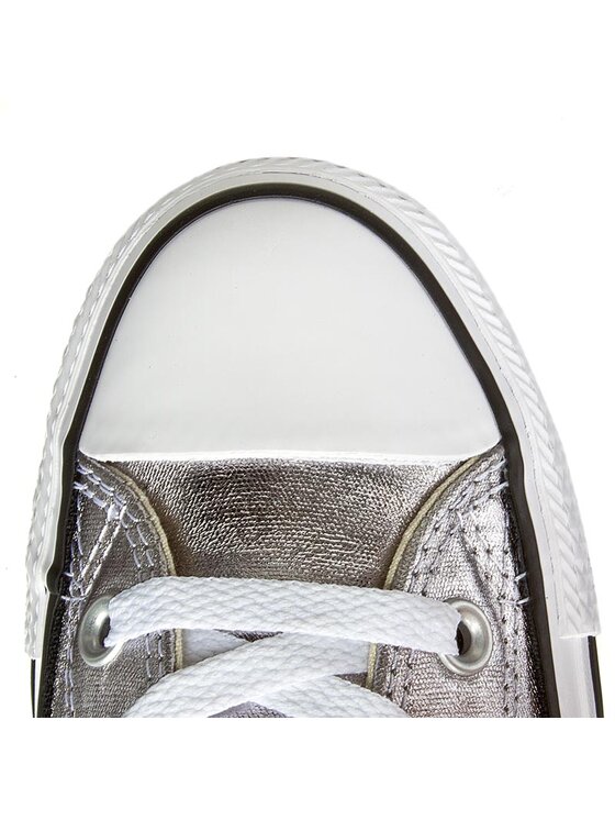 Converse Trampki Converse Ctas Ox 153180C Srebrny