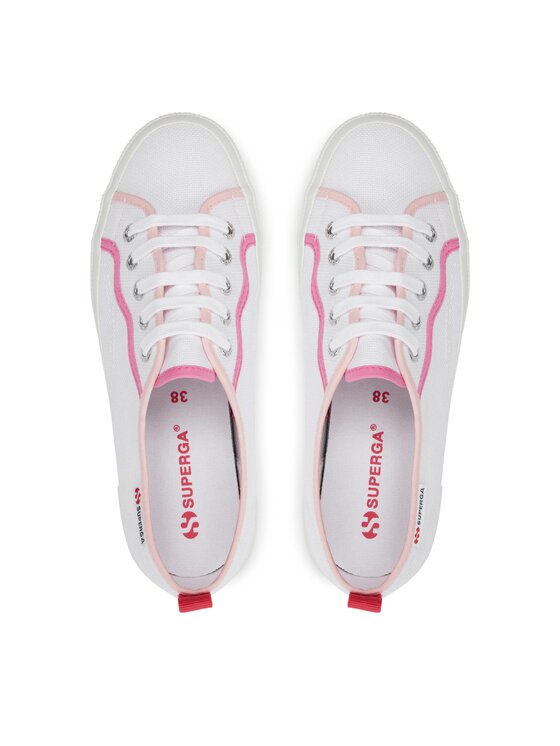 Superga Снікерcи Superga Curly Bindings 2750 S8138NW Білий