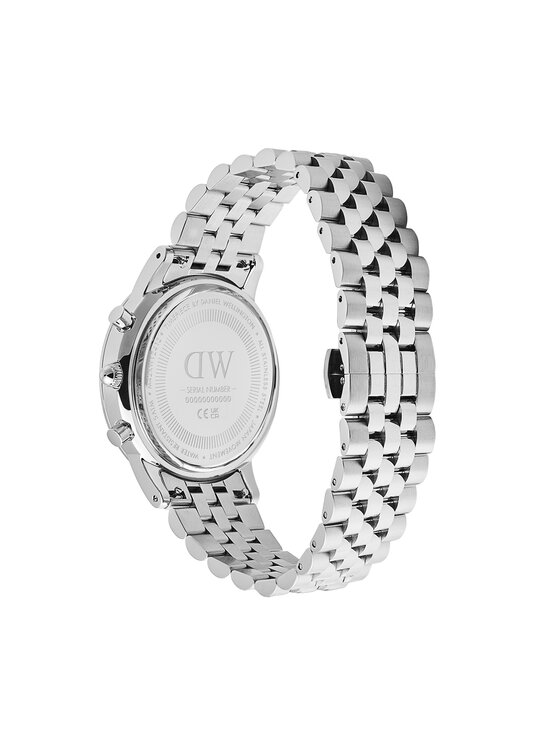Daniel Wellington Hodinky Daniel Wellington Iconic Chronograph DW00100874 Strieborná