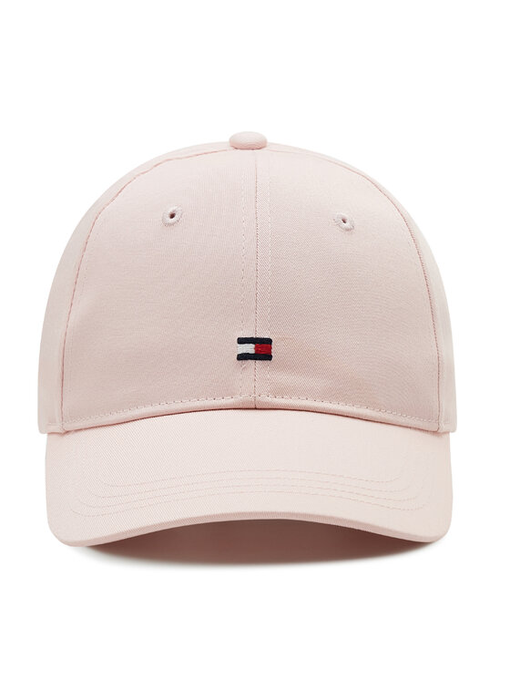 Tommy Hilfiger Šilterica Tommy Hilfiger Essential Flag Cap AW0AW11672 Ružičasta