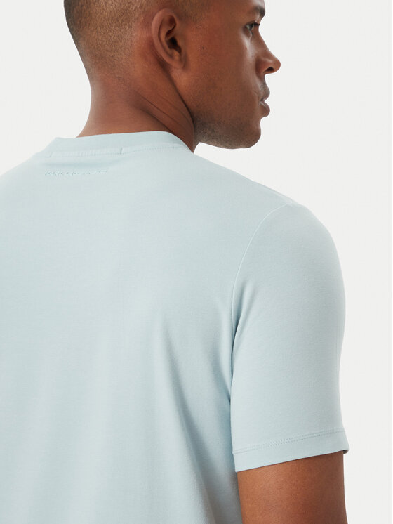 KARL LAGERFELD KARL LAGERFELD Camiseta 755049 562235 Azul claro Regular Fit