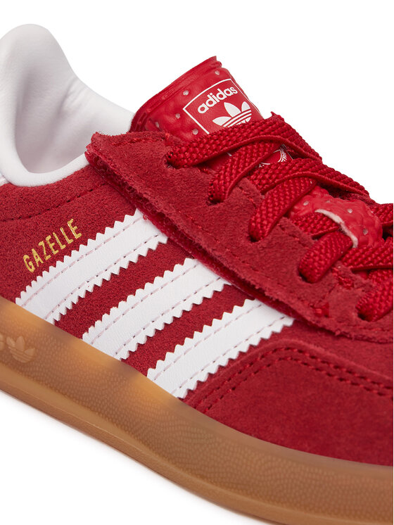 adidas Снікерcи adidas Gazelle Indoor Comfort Closure Elastic Lace IH9132 Червоний