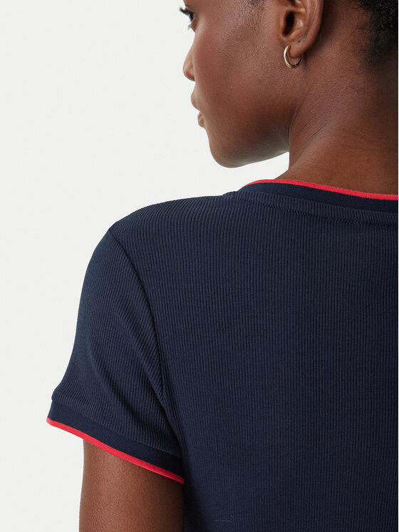Tommy Jeans Tommy Jeans Póló DW0DW22275 Kék Regular Fit