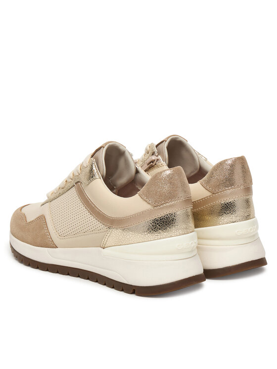 Geox Sneakersy Geox D Desya D6500A 085CF C1S2L Beżowy