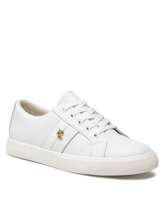 LAUREN RALPH LAUREN Sneakersy Lauren Ralph Lauren Janson II 802830937006 Biały
