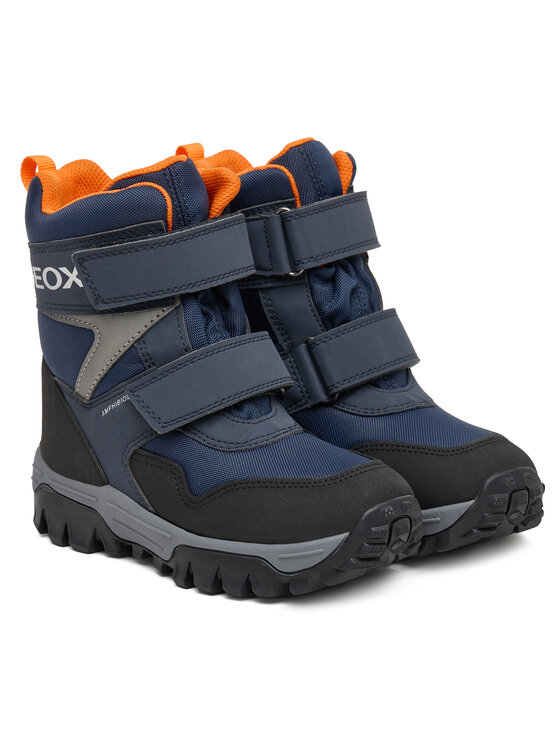 Geox Śniegowce Geox J Himalaya B Abx J46FRE 0FU50 C0659 S Granatowy