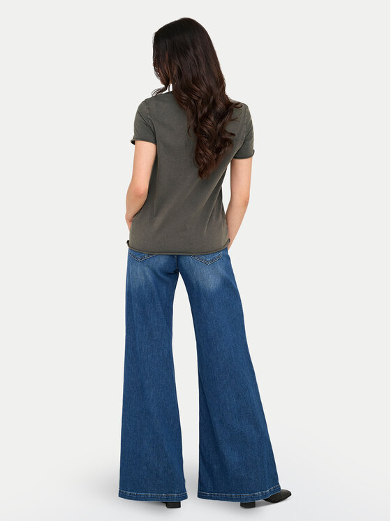 ONLY ONLY Camiseta Lucy 15215721 Gris Regular Fit