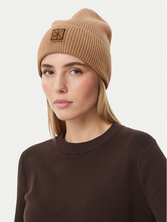 Calvin Klein Czapka Calvin Klein LV04F8109G Beżowy