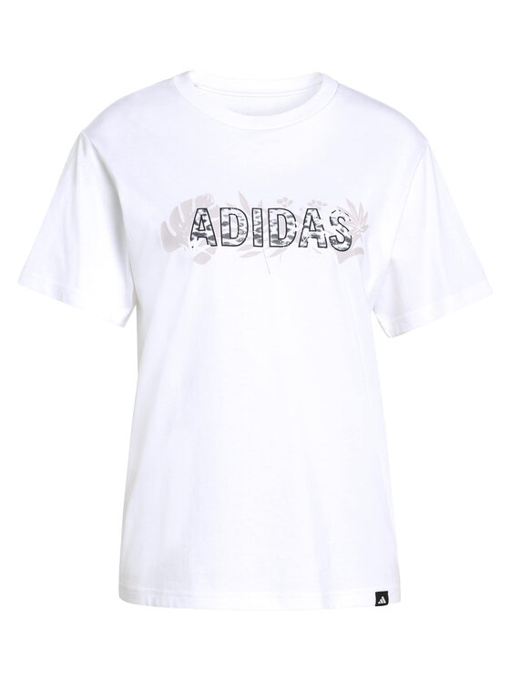 adidas adidas Camiseta Animal Graphic KB7146 Blanco Regular Fit