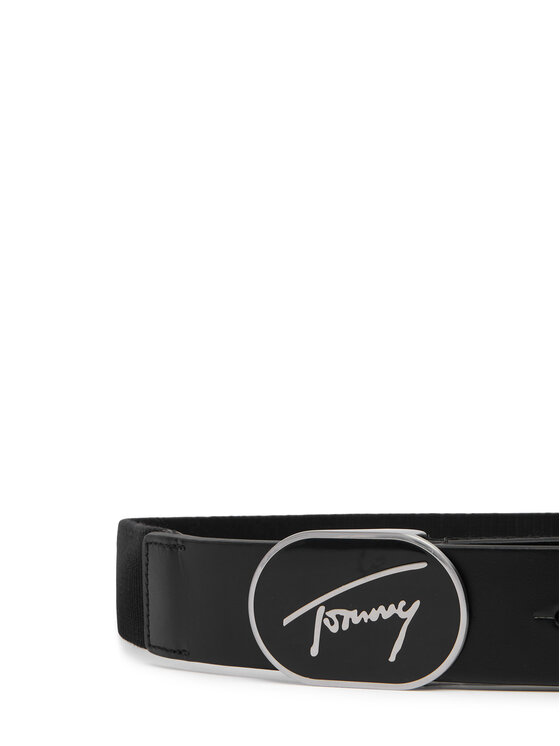 Tommy Jeans Remen Tommy Jeans AM0AM15265 Crna