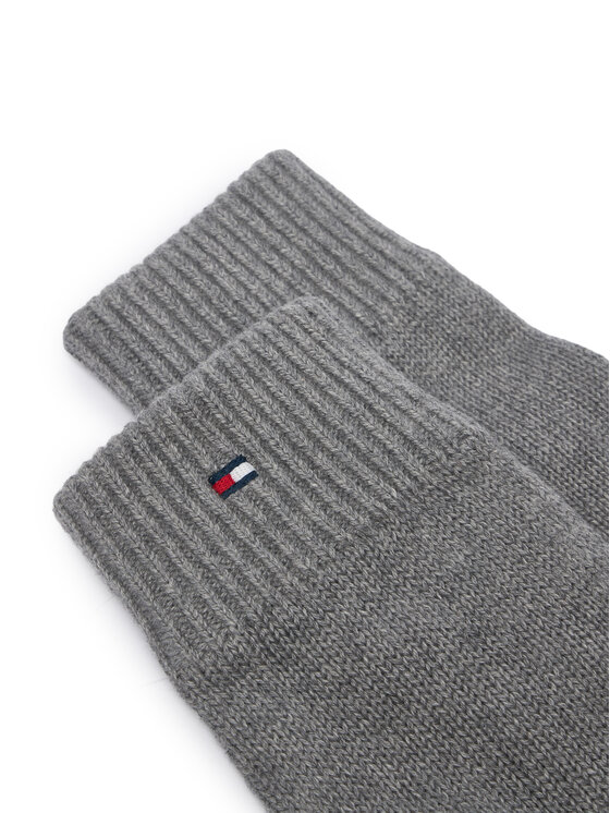 Tommy Hilfiger Γάντια Ανδρικά Tommy Hilfiger Essentials AM0AM12845 Γκρι