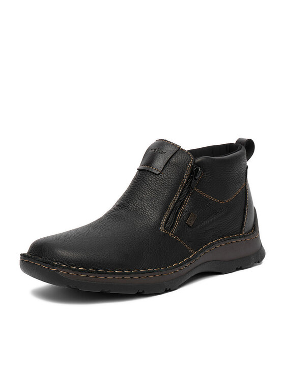 Rieker Polokozačky Rieker 05398-00 Černá