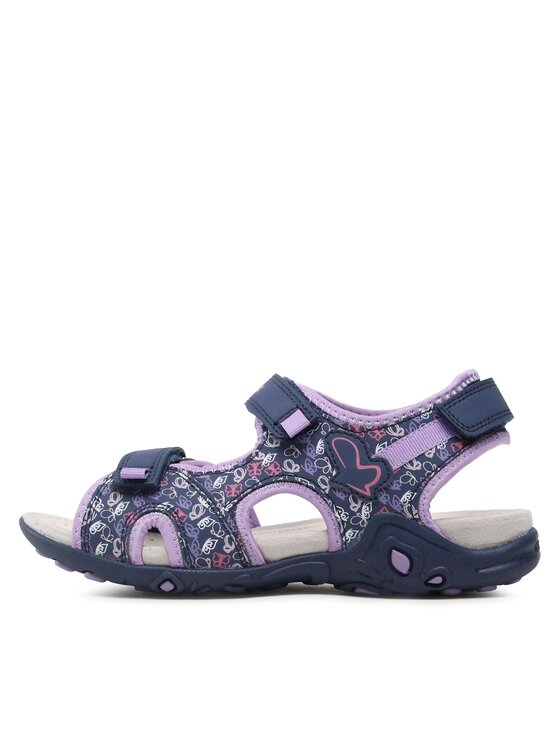 Geox Basutės Geox J Sandal Whinberry G J35GRD 0CE15 CF48E D Tamsiai mėlyna