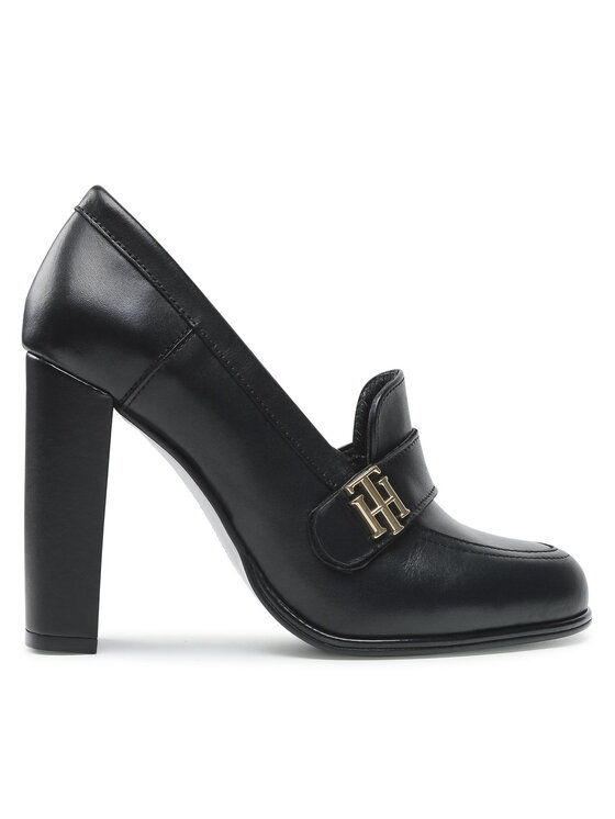 Tommy Hilfiger Pantofi Tommy Hilfiger Essential High Heel Pump FW0FW05780 Negru