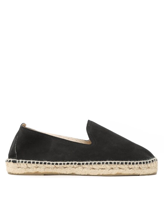 Manebi Еспадрильї Manebi Flat Espadrilles K 1.0 C0 Чорний