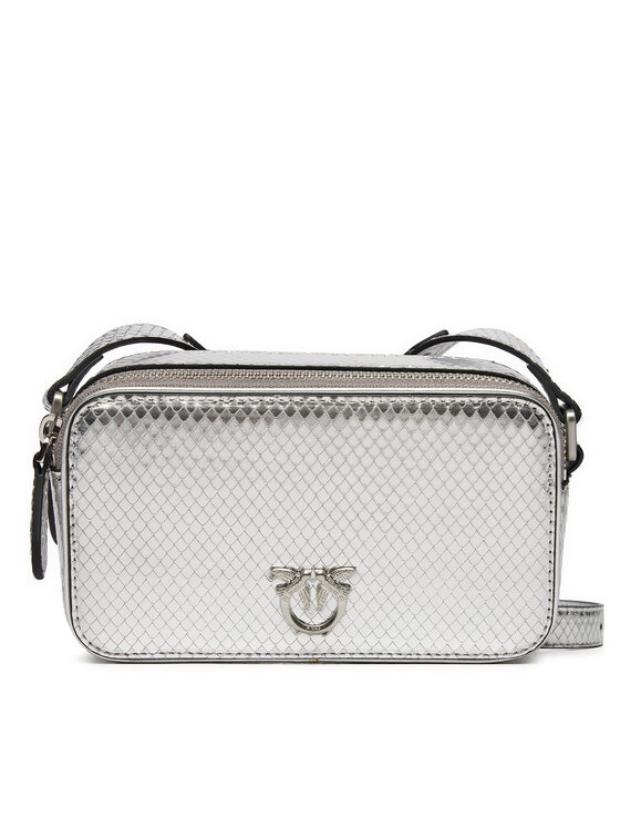 PINKO Rankinė PINKO Camera Case AI 24-25 PLTT 102810 A1VG Sidabrinė