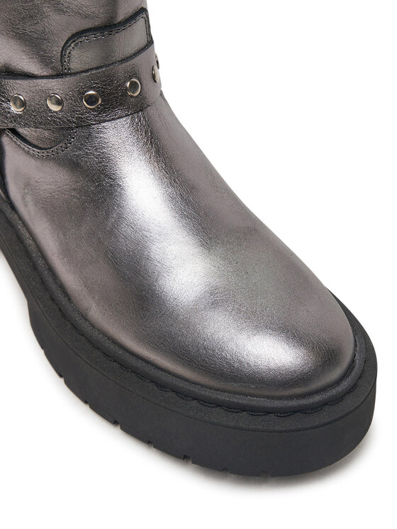 Steve Madden Ботильйони Steve Madden Zwart SM11003405 Сірий