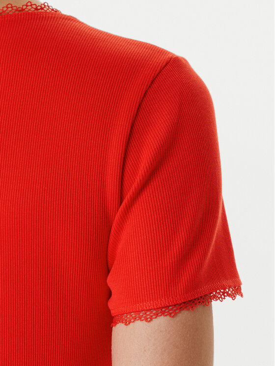 Morgan Morgan Футболка 232-DLUBI Оранжевий Slim Fit