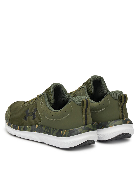 Under Armour Tekaški čevlji Under Armour UA Charged Assert 10 Camo 3027036 Zelena