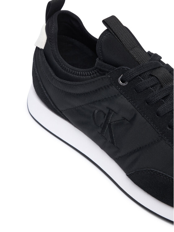 Calvin Klein Sneakersy Calvin Klein Retro Runner YM0YM01414 Czarny