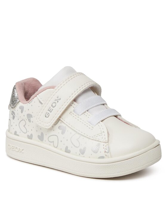 Geox Сникърси Geox B Eclyper Girl B455MA 0BCKC C0007 Бял