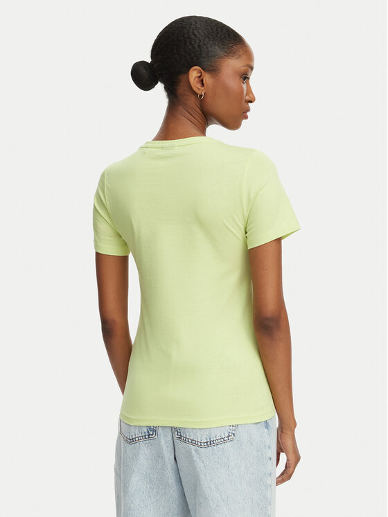 HUGO HUGO Camiseta Classic 50513667 Verde claro Slim Fit