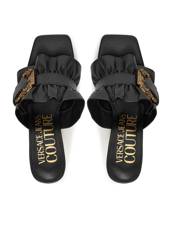 Versace Jeans Couture Klapki Versace Jeans Couture 78VA3S70 Czarny