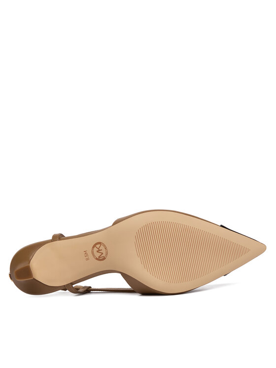 MICHAEL Michael Kors Laiviņas MICHAEL Michael Kors Alora Toe Cao Mid Sling 40R6AOMS1L Brūns