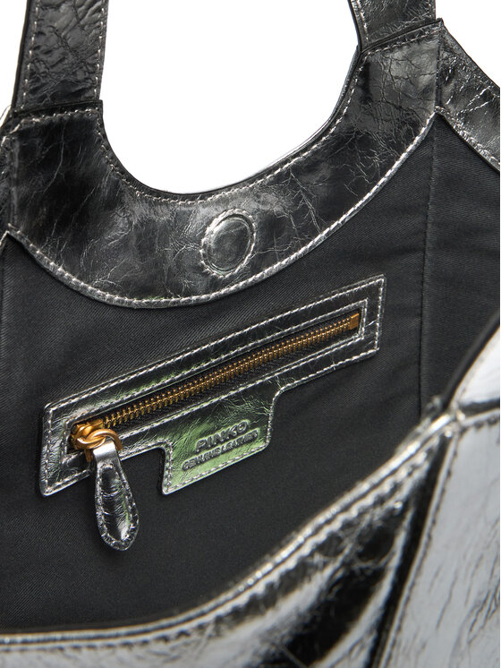 PINKO Soma PINKO Tote Mini Bag AI 25-26 PLTT 104645 A2OT Sudraba