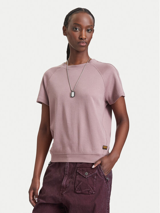 G-STAR G-STAR Camiseta Raglan D24512-D976 Rosa Regular Fit