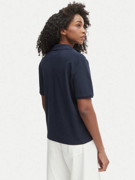 Tommy Hilfiger Tommy Hilfiger Polo WW0WW48720 Azul marino Relaxed Fit